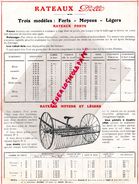 70- VESOUL- PUBLICITE ETS DOLLE- USINE MONTIERES LES AMIENS- NOUVELLES FANEUSES FANEUSE -RATEAUX- 1933- AGRICULTURE- - Agriculture