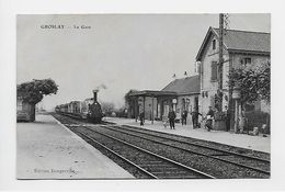 95 Dép.- Groslay - La Gare.  Edition Dengreville. - Groslay