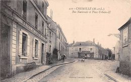 Chemillé     49       Rue Nationale    Place Urbain II    Hôtel Du Lion D'Or   N° 350  ( Voir Scan) - Chemille
