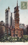 New York St. Paul's Chapel 1910 - Églises