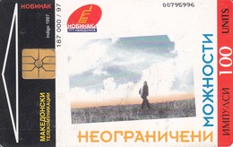 NORTH MACEDONIA - Mobimak / Instructions,04/97 ,100 U, Used - Macedonia Del Nord