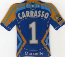 Magnet Magnets Maillot De Football Pitch Marseille Carrasso 2008 - Deportes