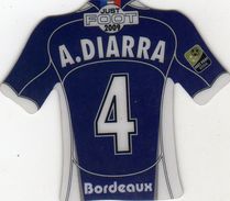 Magnet Magnets Maillot De Football Pitch Bordeaux A Diarra 2009 - Deportes