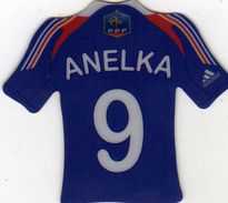 Magnet Magnets Maillot De Football Pitch Equipe De France Anelka - Deportes