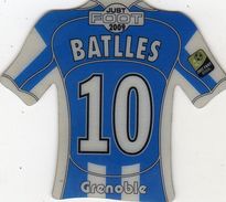 Magnet Magnets Maillot De Football Pitch Grenoble Batlles 2009 - Deportes