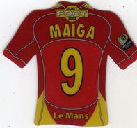 Magnet Magnets Maillot De Football Pitch Le Mans Maiga 2008 - Deportes