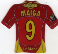 Magnet Magnets Maillot De Football Pitch Le Mans Maiga 2008 - Sports