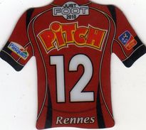 Magnet Magnets Maillot De Football Pitch Rennes 2010 - Sports