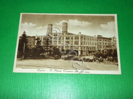 Cartolina Cagliari - Il Palazzo Comunale Visto Dal Mare 1935 - Cagliari