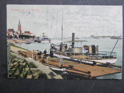 AK EMMERICH Am Rhein Schiff 1908 //// D*25312 - Emmerich