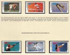 Germany / Olympic Games Seoul 1988 / Football, Tennis, Diving, Shooting, Figure Skating, Athletics / For Sport - Sommer 1988: Seoul