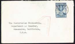 1940 Letter From Keta  To USA - Gold Coast Censor - Gold Coast (...-1957)