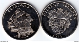 GILBERT ISLAND 2014 Trinidad 1 Dollar $ UNC - Otros – Oceanía