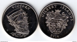 GILBERT ISLAND 2014 Victory 1 Dollar $ UNC - Otros – Oceanía