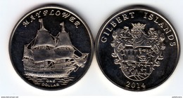 GILBERT ISLAND 2014 Mayflower 1 Dollar $ UNC - Otros – Oceanía