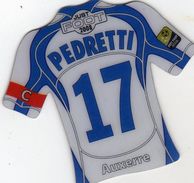 Magnet Magnets Maillot De Football Pitch Auxerre Pedretti 2008 - Sports
