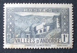 ANDORRE FRANCAISE 1932 -1933 Landscapes MHL - Neufs