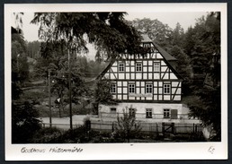 A5248 - Alte Foto Ansichtskarte - Wolkenstein Hüttenmühle Gasthaus Gaststätte - Elisabeth Schenk  TOP - Wolkenstein