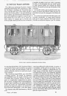 LE NOUVEAU WAGON GIFFARD   1875 - Spoorweg