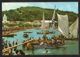 972-Martinique, Trinité, La Fête Patronale, Courses De Yoles Dans La Baie - La Trinite