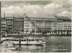 Hamburg-Altona - Alsterbecken - Fahrgastschiff Bredenbek - Foto-Ansichtskarte - Altona