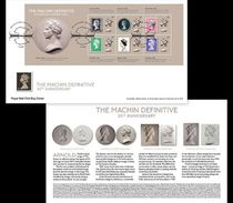 Groot-Brittannië / Great Britain - Postfris / MNH - FDC Sheet 50 Jaar Machin Definitive 2017 - Nuevos