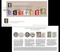 Groot-Brittannië / Great Britain - Postfris / MNH - FDC Sheet 50 Jaar Machin Definitive 2017 - Unused Stamps