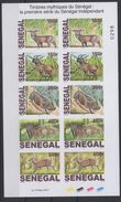 Sénégal 2017 Mi. 2248 - 2253 IMPERF ND Mini-sheet Faune Fauna National Park Niokolo Koba Phacochère Buffle Antelope - Andere & Zonder Classificatie