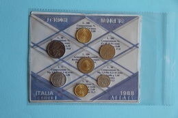 ITALY ITALIA SERIE MONETE 1988 - Nieuwe Sets & Proefsets