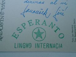 Delcampe - D151582 Esperanto -Janousek -Praha  - Stamp   Expo OSAKA  -bell Cloche  1971 - Esperanto