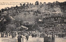 53-SAINT-CALAIS-DU-DESERT- CHEMIN DE CROIX DANS LA MONTAGNE - Laval