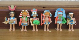 Kinder 1996 : Série Complète Les Egyptiens  Avec 1 BPZ (6 Figurines) - Lotti