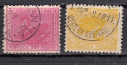 Western Australie Occidentale  2  Timbres - Used Stamps