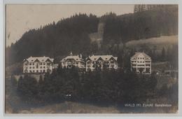 Wald (Zürich) Sanatorium - Photo: Guggenheim No. 7734 - Wald