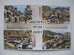 L75 Postcard Yemen - Aden - Greetings From Aden - 1963 - Jemen