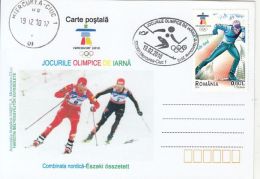 62441- SKIING, VANCOUVER'10 WINTER OLYMPIC GAMES, SPECIAL POSTCARD, 2010, ROMANIA - Winter 2010: Vancouver