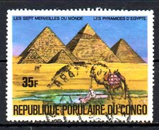 CONGO. N°505 Oblitéré De 1978. Pyramides. - Egittologia