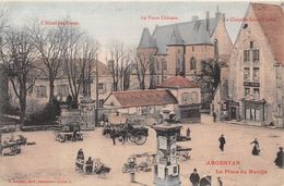 61-ARGENTANT- LA PLACE DU MARCHE - Argentan