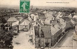 PANORAMA DE SAINT-GERVAIS-D'AUVERGNE (FACE SUD) - Saint Gervais D'Auvergne