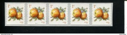 431652009 2016 DB USA POSTFRIS MINT NEVER HINGED POSTFRISCH EINWANDFREI  SCOTT 5037 FRUIT APPLES PLATE P111111 - Nuevos