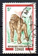 CONGO. N°322 Oblitéré De 1972. Gorille. - Gorillas