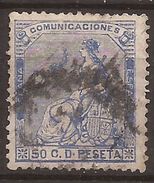 1873 Alegoria De España Edifil 137(º) VC 12,00€ - Usati