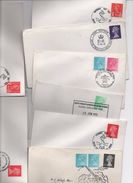 8 MILITARY COVERS - 1968/1970's - MAINLY GOOD CONDITION - Postmark Collection