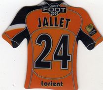 Magnet Magnets Maillot De Football Pitch Lorient Jallet 2009 - Sports