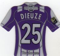 Magnet Magnets Maillot De Football Pitch Toulouse Dieuze 2008 - Sports