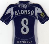 Magnet Magnets Maillot De Football Pitch Bordeaux Alonso 2008 - Sports