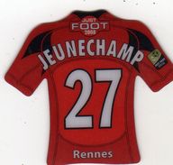 Magnet Magnets Maillot De Football Pitch Rennes Jeunechamp 2008 - Sports