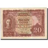 Billet, MALAYA, 20 Cents, 1941, 1941-07-01, KM:9b, SUP - Malasia