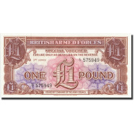 Billet, Grande-Bretagne, 1 Pound, Undated 1956, Undated, KM:M29, SPL - Fuerzas Armadas Británicas & Recibos Especiales