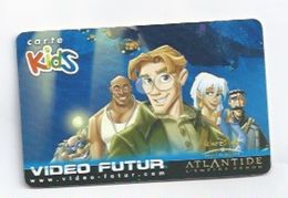 VIDEO FUTUR - CARTE KIDS - ATLANTIDE - Collectors